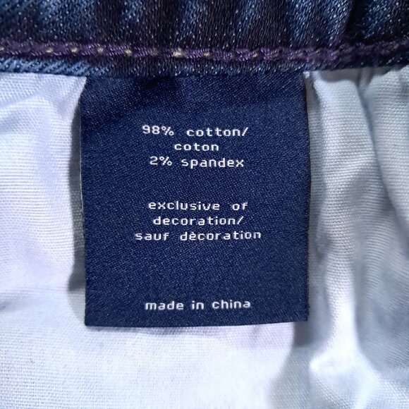 VIGOSS Dublin Boot Cut Jean Women 32x32, Tag 7/8x33 Heritage Fit Embellished - Picture 15 of 16